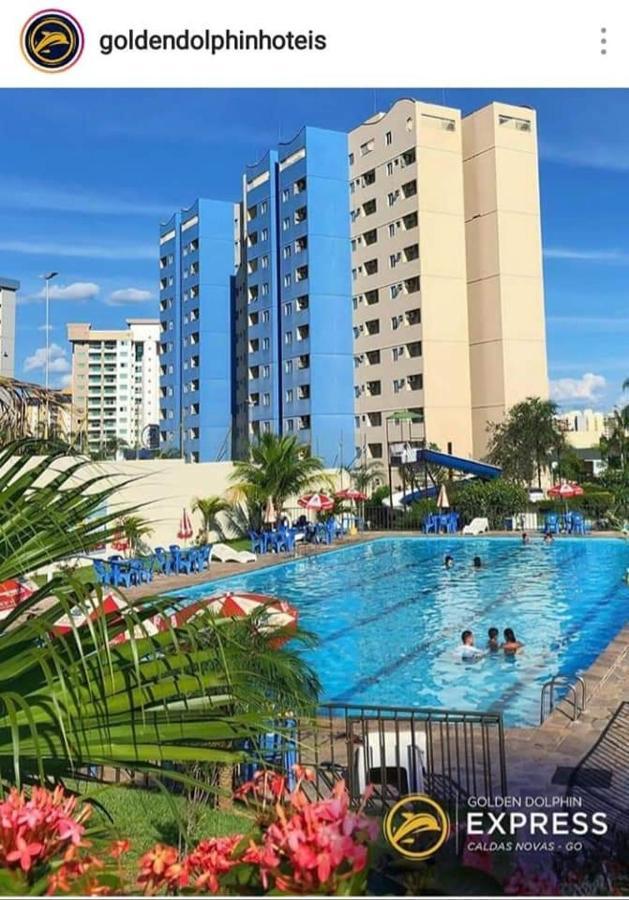 Golden Dolphin Express Apart otel Caldas Novas Dış mekan fotoğraf