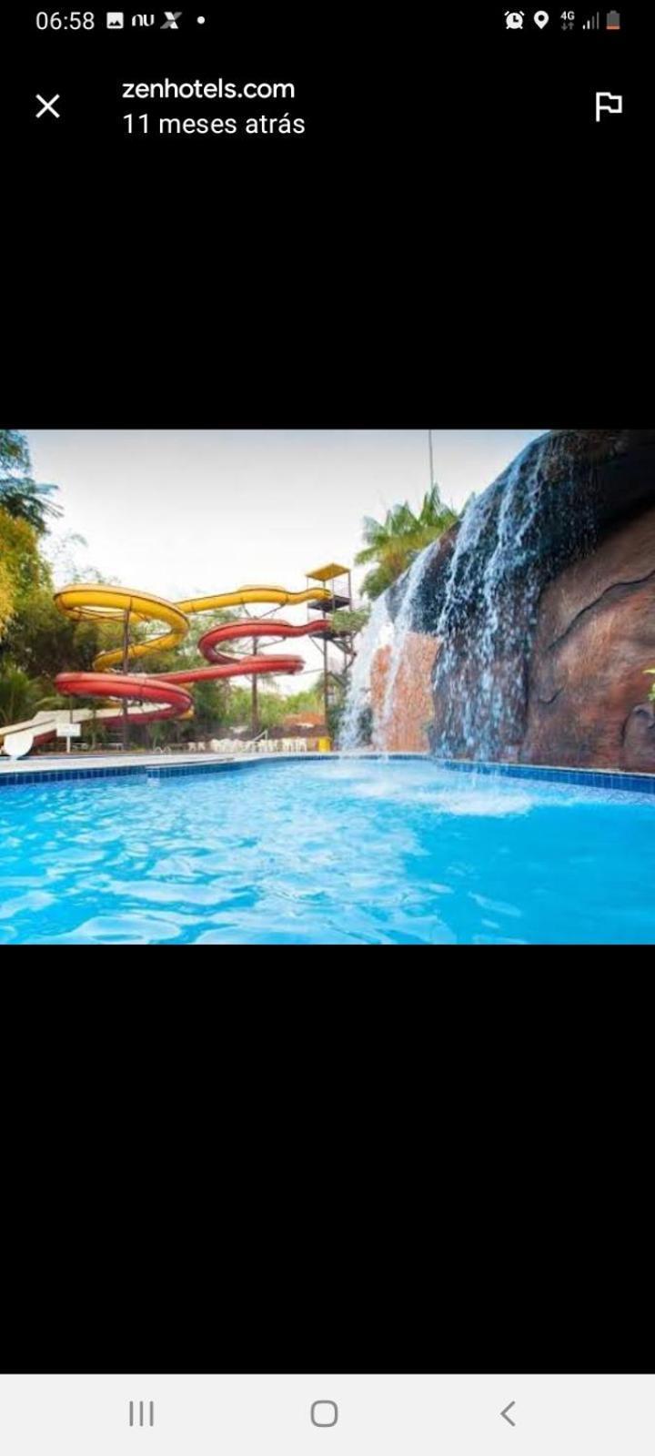 Golden Dolphin Express Apart otel Caldas Novas Dış mekan fotoğraf